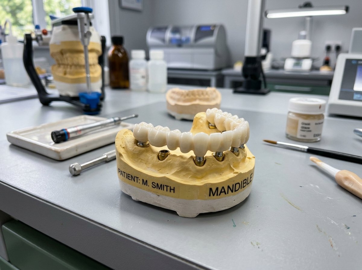 Bridges over Implants - Sama Dental Labs Abu Dhabi