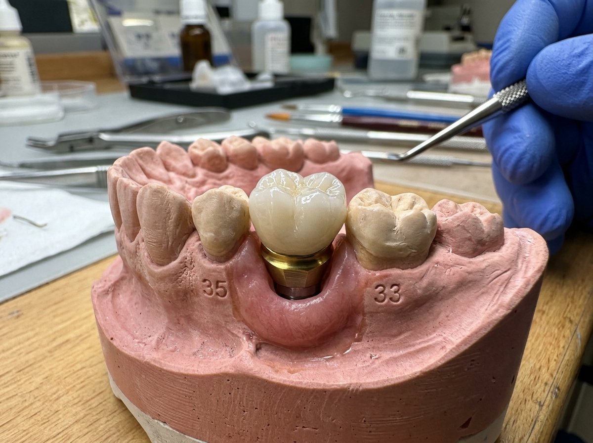 Crowns over Implants - Sama Dental Labs Abu Dhabi
